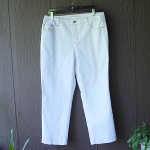 Liz Claiborne Crop Jeans Jackie sz 14